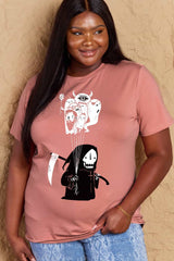 Simply Love Full Size Death Graphic T-Shirt