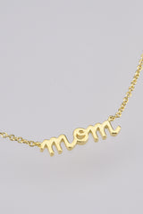 MOM 925 Sterling Silver Necklace