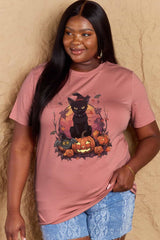 Simply Love Full Size Halloween Theme Graphic T-Shirt